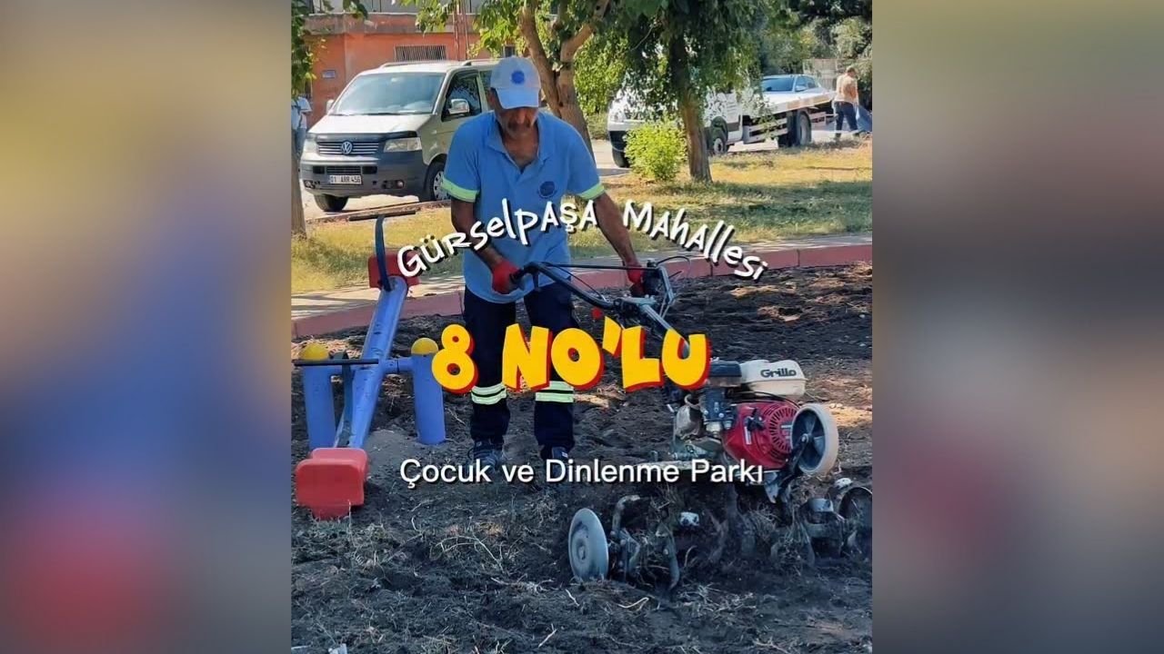 Seyhan Belediyesi'nden Parklara Kapsamlı Bakım (3)