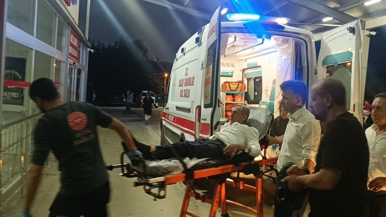 Tufanbeyli Belediye Başkanı Ahmet Aktürk hastaneye kaldırıldı