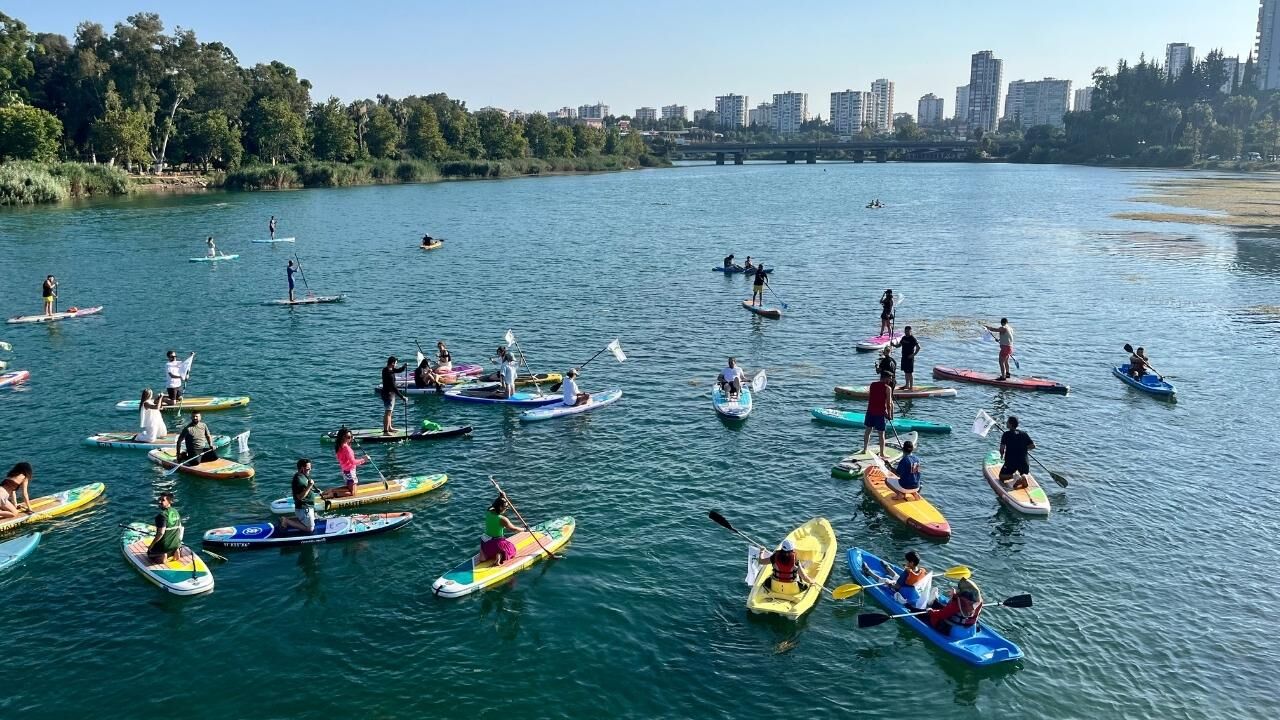Yeşilay'dan Seyhan Nehri'nde Anlamlı Etkinlik (5)