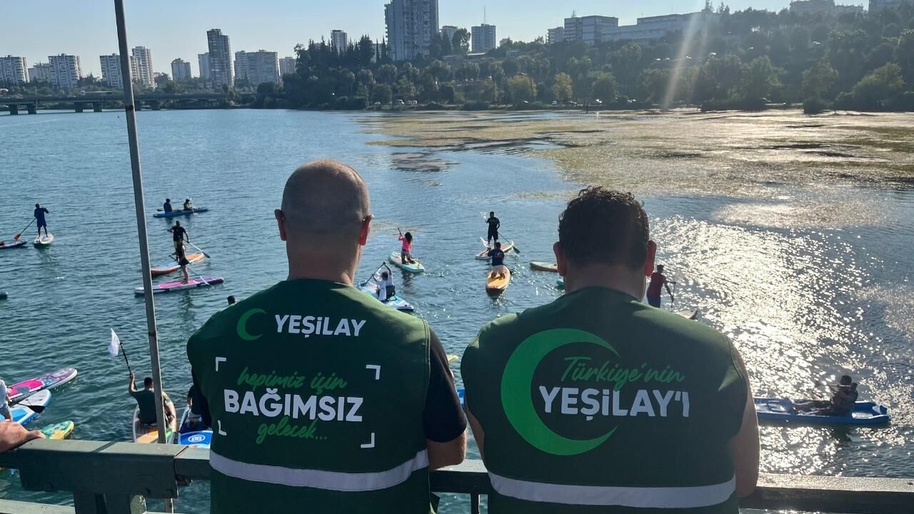 Yeşilay'dan Seyhan Nehri'nde Anlamlı Etkinlik
