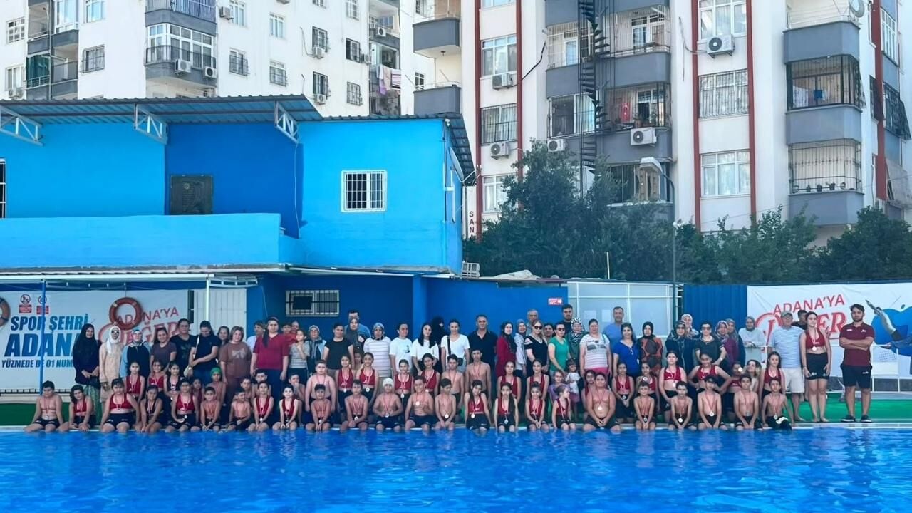 Yeşilyurt Demirspor'da Ücretsiz Yüzme Kursu Tamamlandı (1)