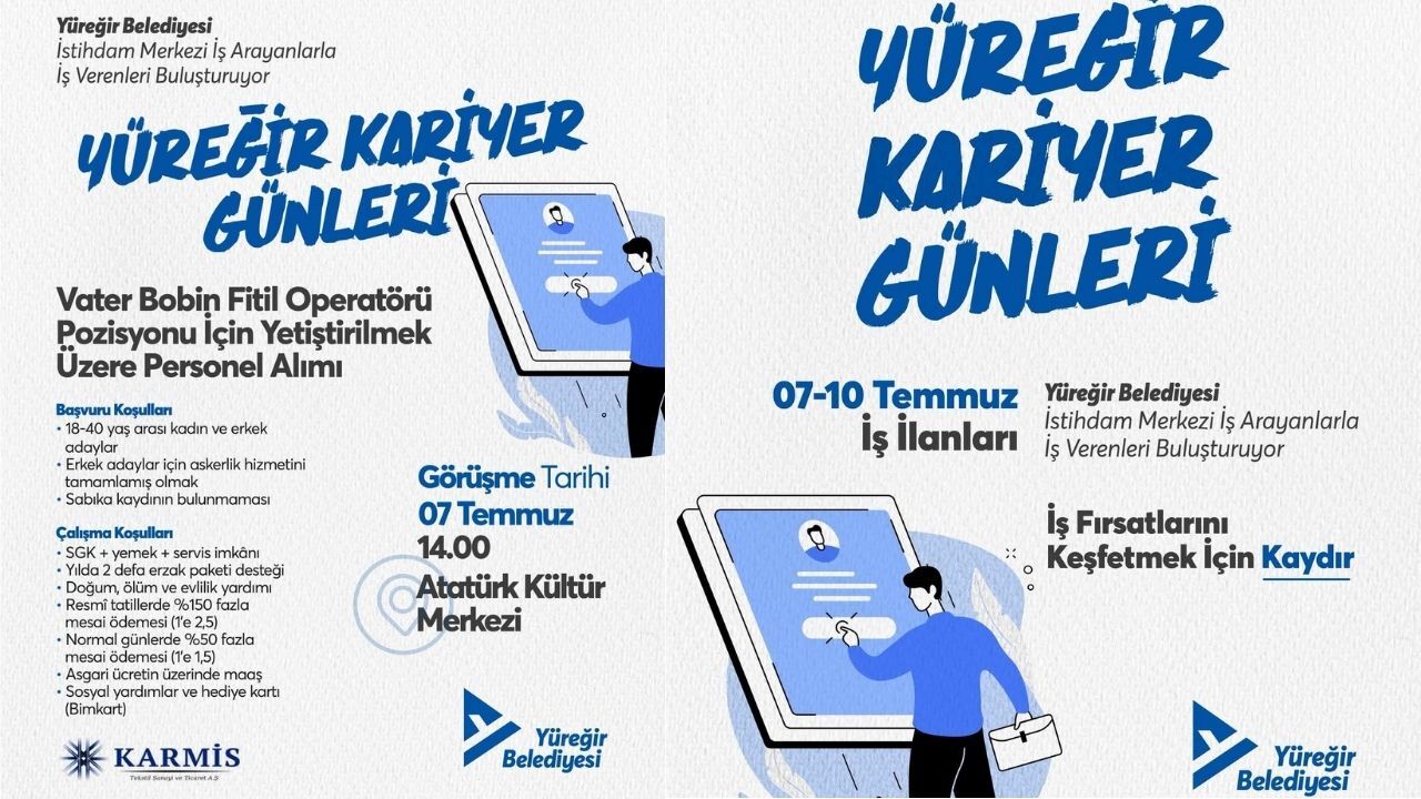 Yüreğir Belediyesi Istihdam Merkezi Işverenlerle Vatandaşları Buluşturuyor