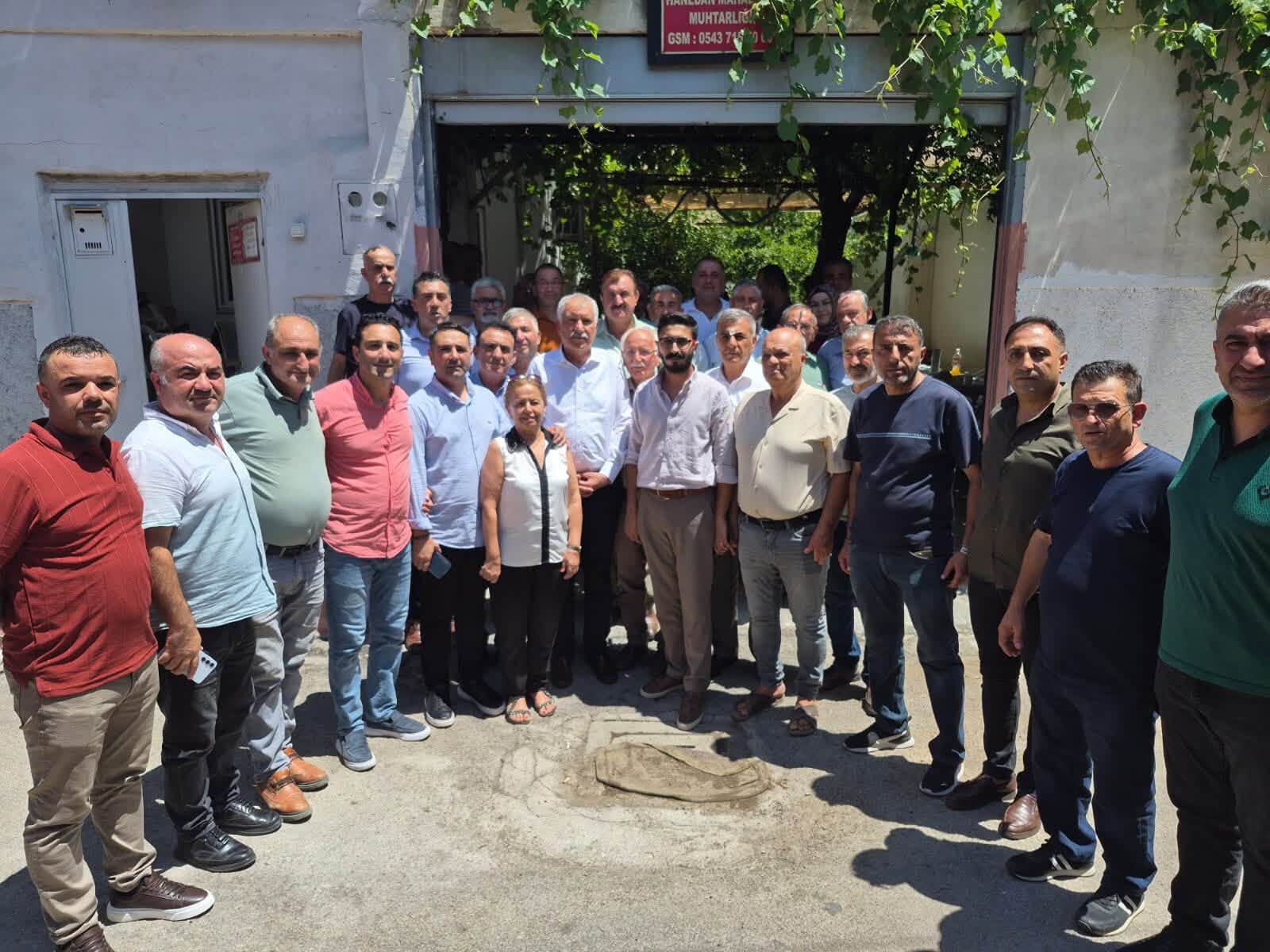 Zeydan Karalar'dan Seyhan muhtarlarıyla buluşma