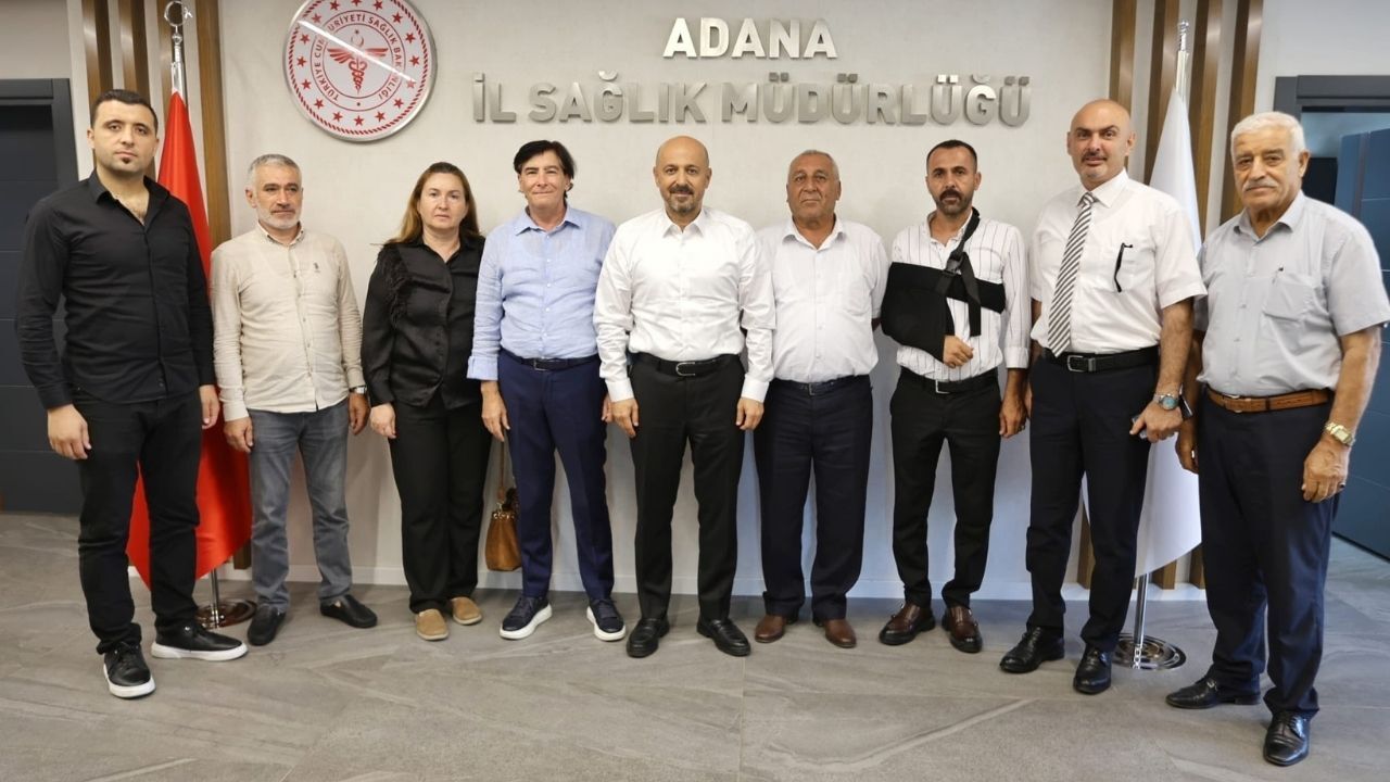 Adana İl Sağlık Müdürü Halil Nacar'a Ziyaret Gerçekleştirildi