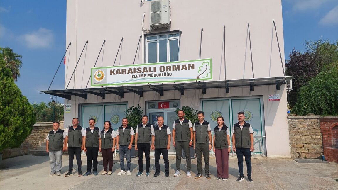 Adana Orman Bölge Müdürü Tahsin Etli’den Hasan Şevk’e Hayırlı Olsun Ziyareti (1)