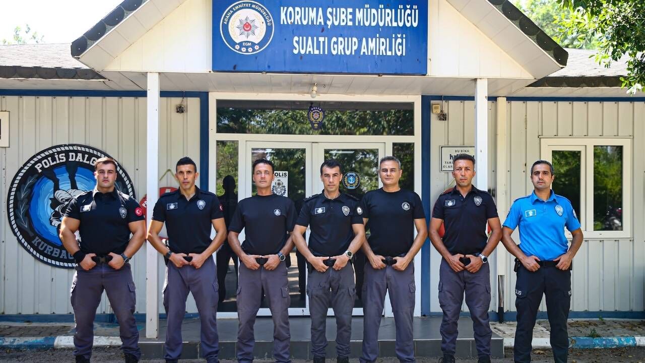 Adana'da Su Altı Güvenliği Dalgıç Polislere Emanet (1)