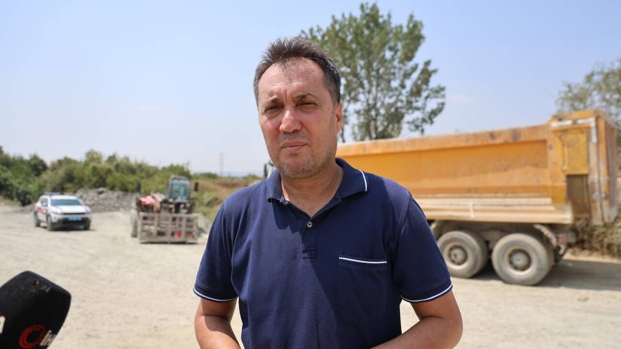 Adana’daki Göçükte Çalışma Sırasında Kaya Parçası Düşmüş-3