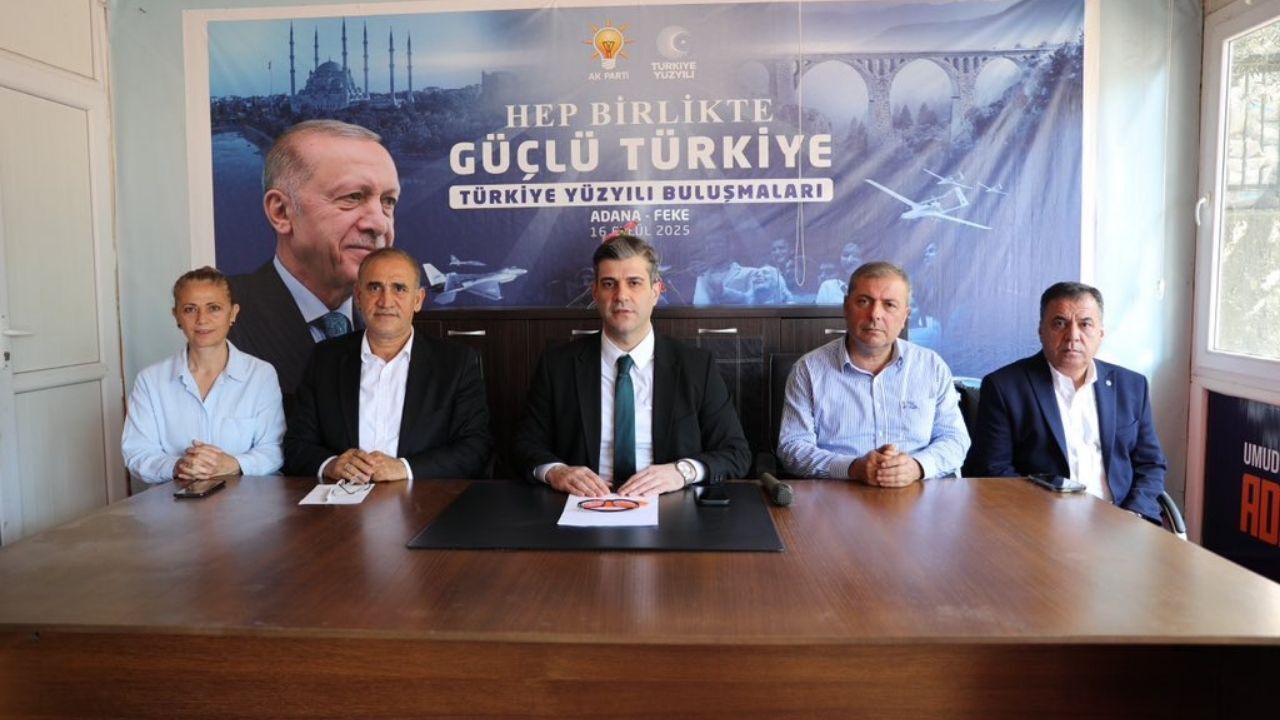 Ak Parti Adana İl Başkanı Mustafa Özkan'dan Feke'ye Çıkarma Yaptı
