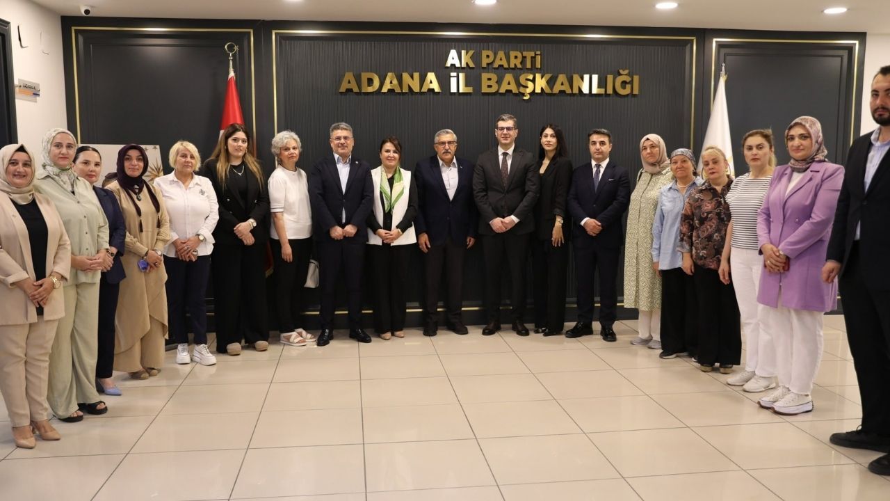 Ak Parti Adana Milletvekili Faruk Aytek'ten İl Başkanlığına Ziyaret (1)