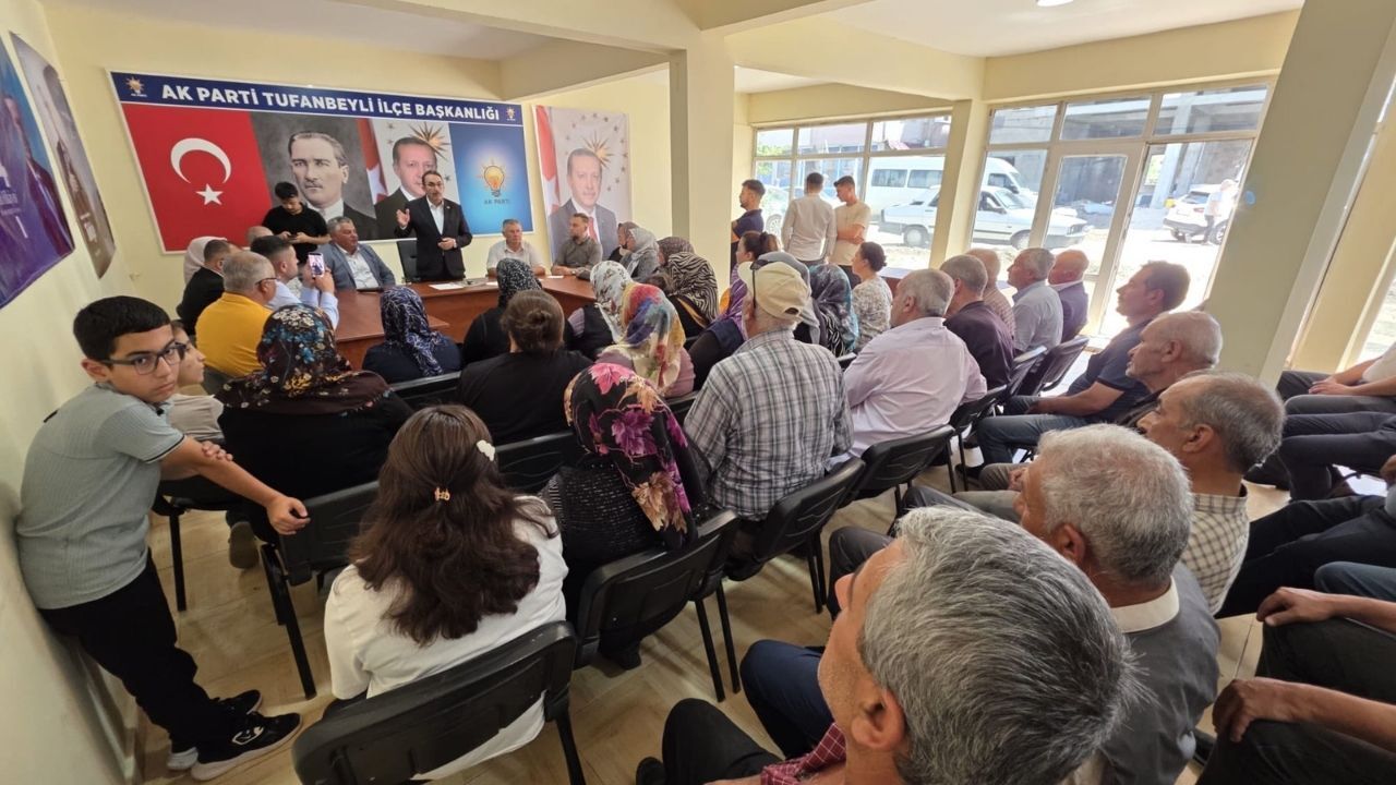 Ak Parti Tufanbeyli İlçe Danışma Meclisi Toplantısı Gerçekleştirildi