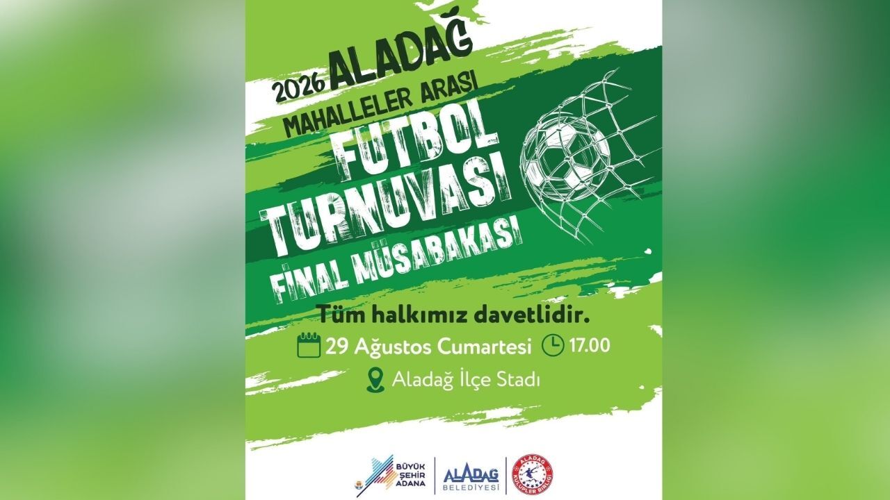 Aladağ’da Futbol Heyecanı Finalle Taçlanıyor