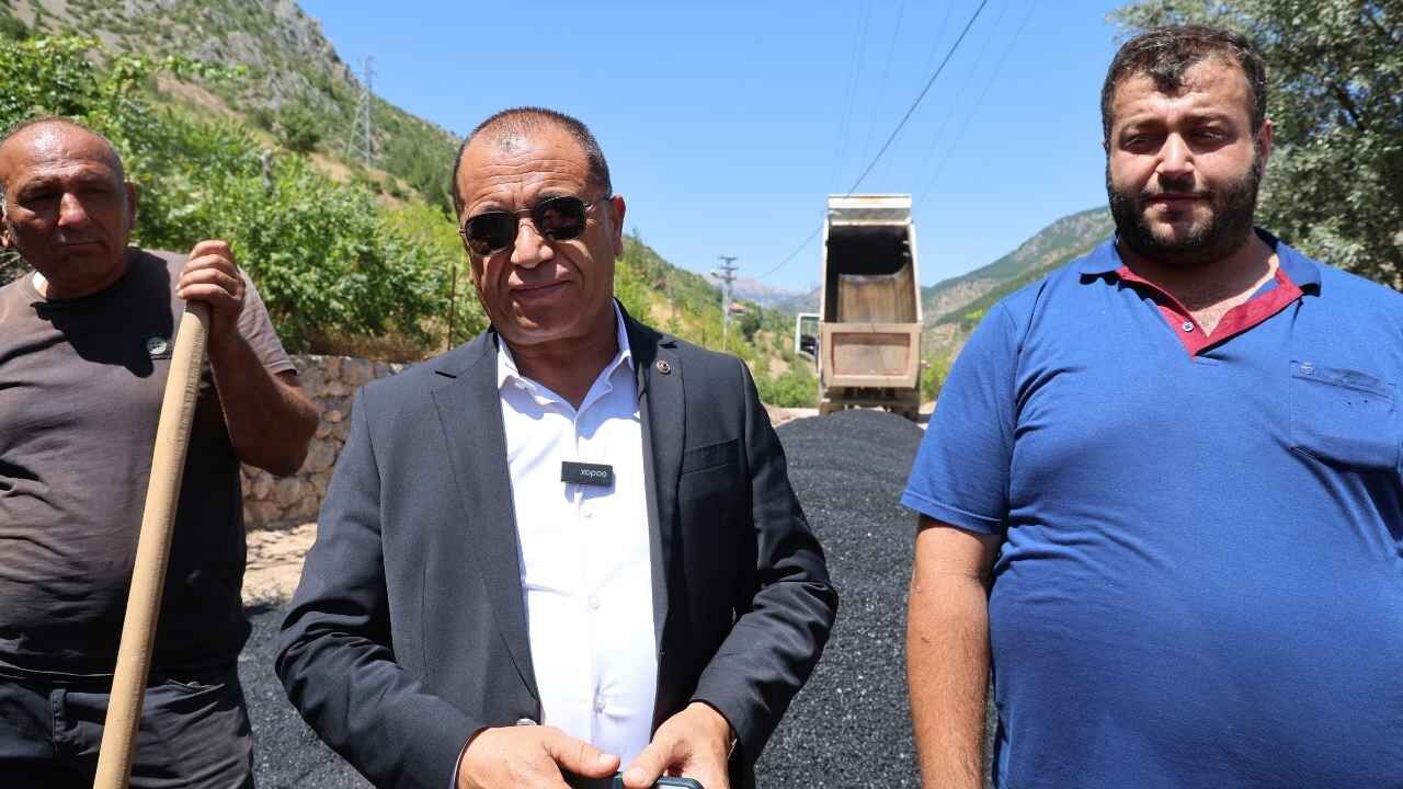 Başkan Dal Asfalt Işçilerini Ziyaret Etti Her Babayiğidin Harcı Değil (1)