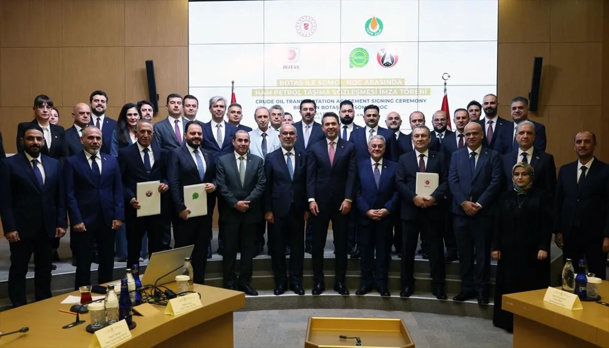 Ceyhan Yeniden Enerji Üssü Oluyor! Irak Türkiye Petrol Hattında Imzalar Atıldı2