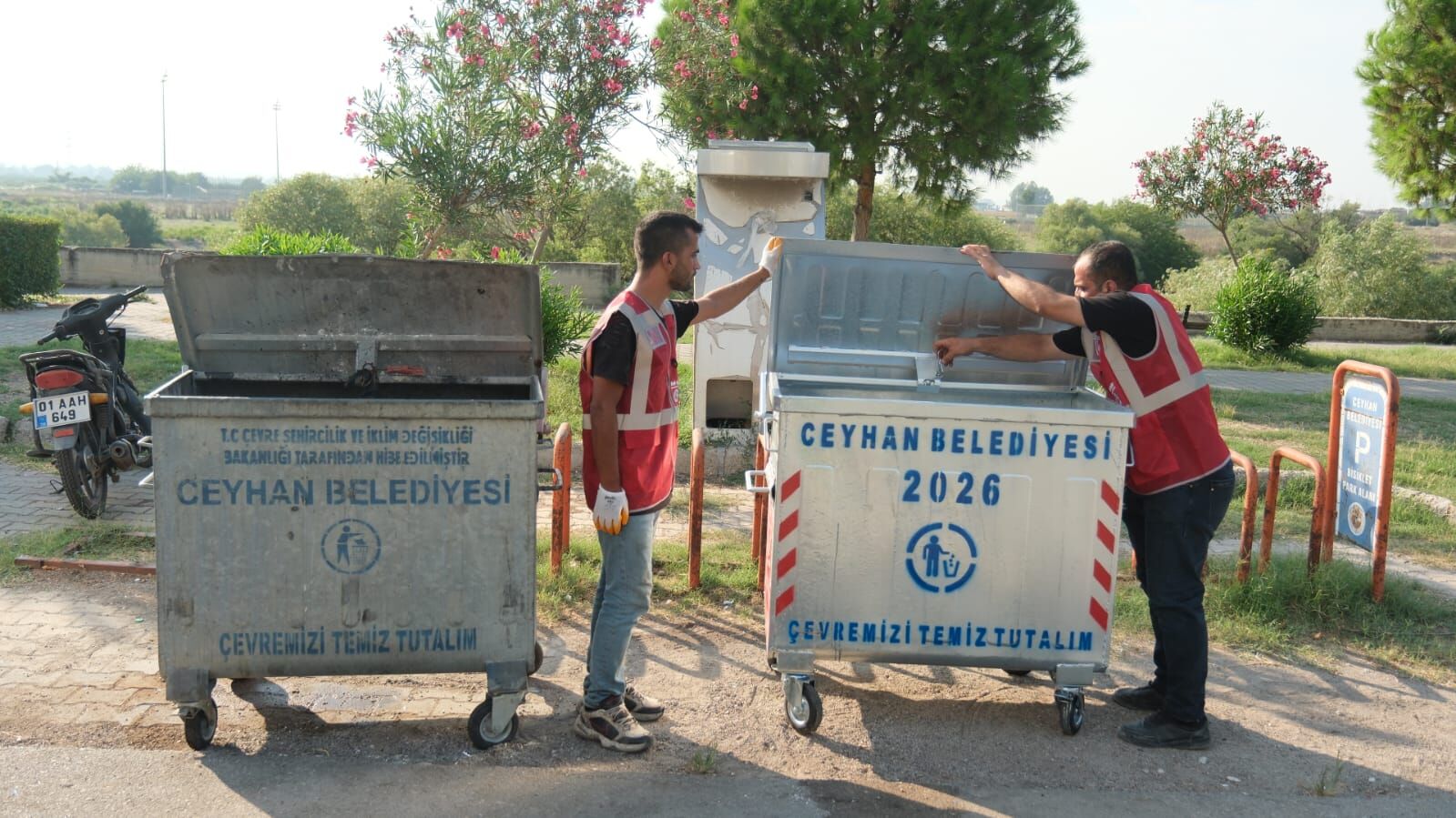 Ceyhan’da 112 Mahalle Için Temizlik Planı Yeni Konteyner Ve Araçlar Geliyor (2)