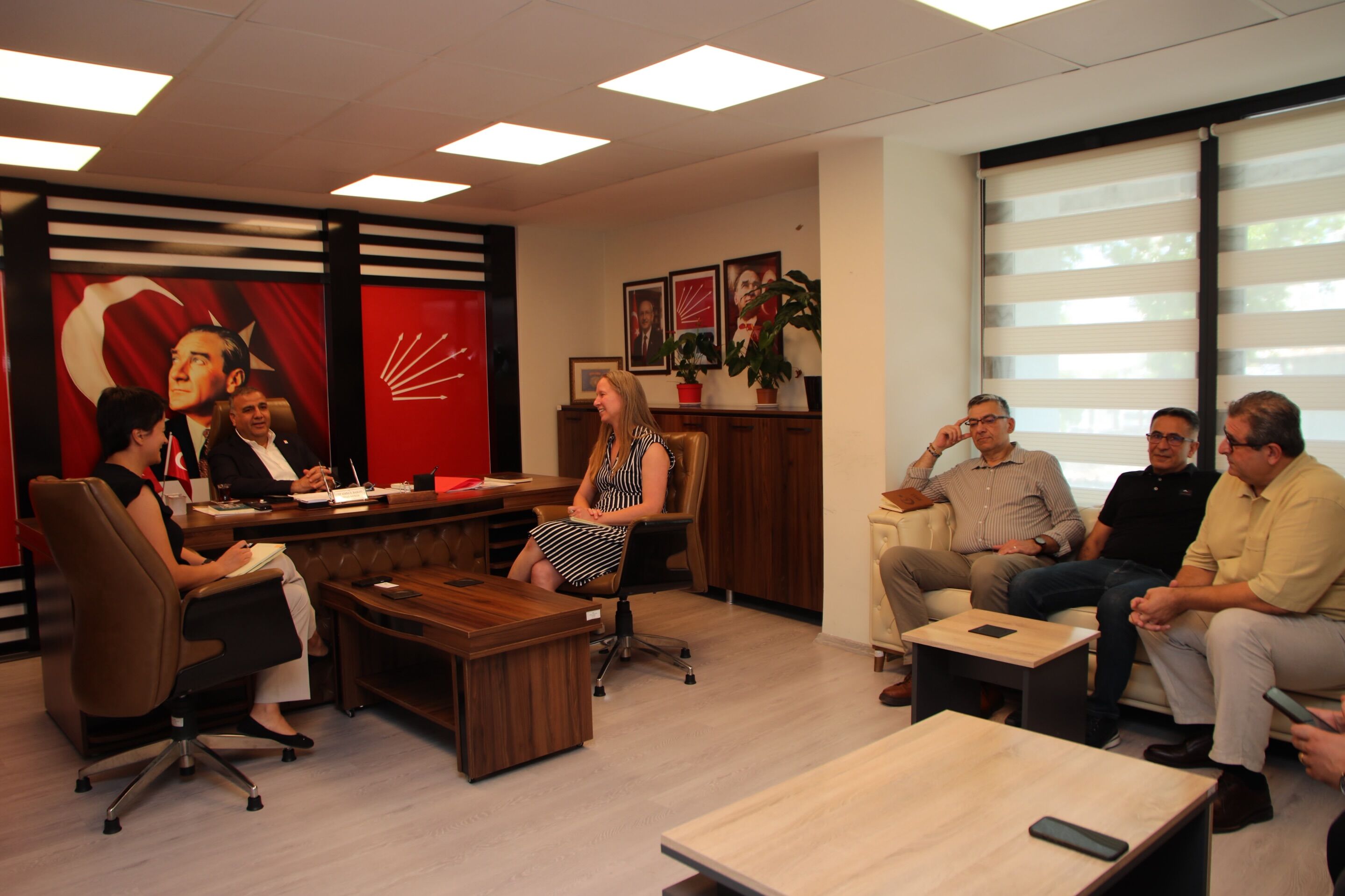 Chp Adana İl Başkanlığı’ndan Diplomatik Temas (3)