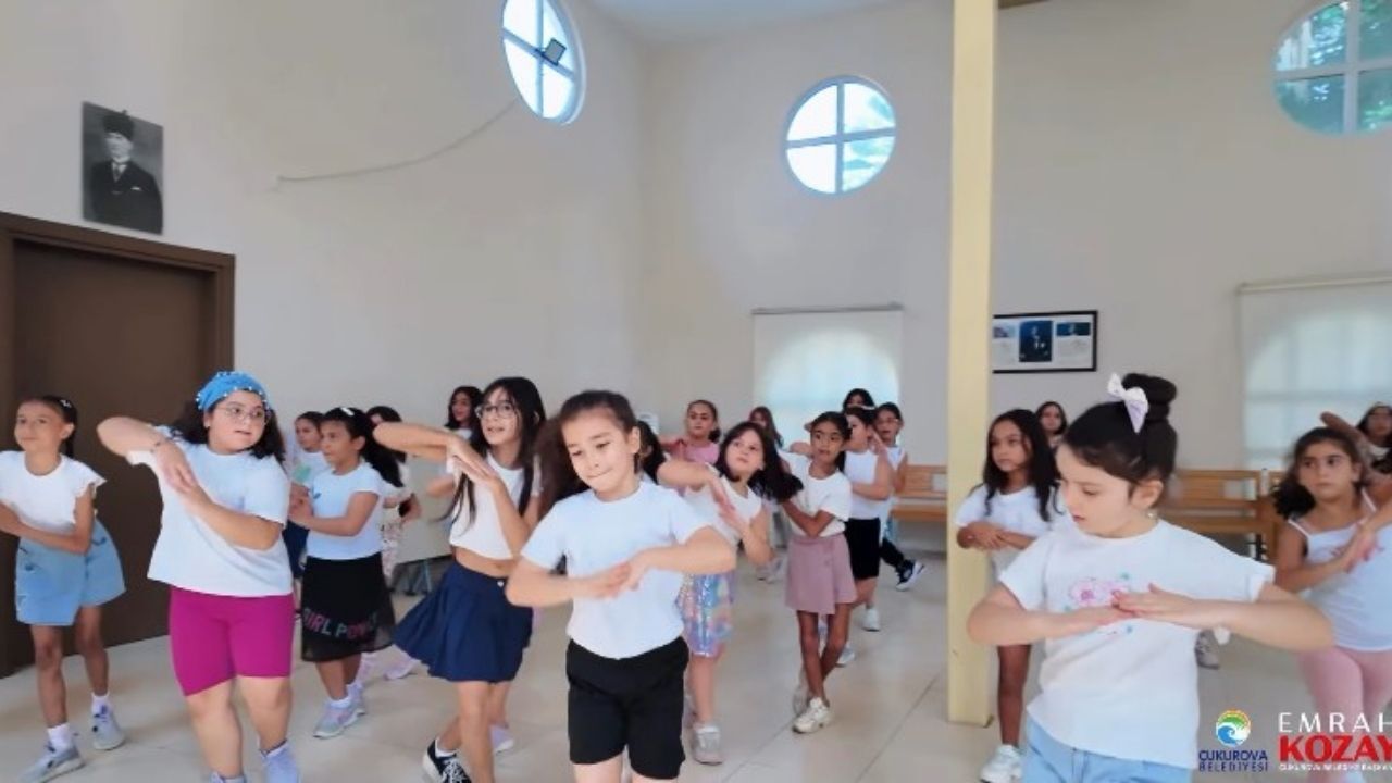 Çukurova’da Çocuklar Dansla Yeteneklerini Keşfediyor