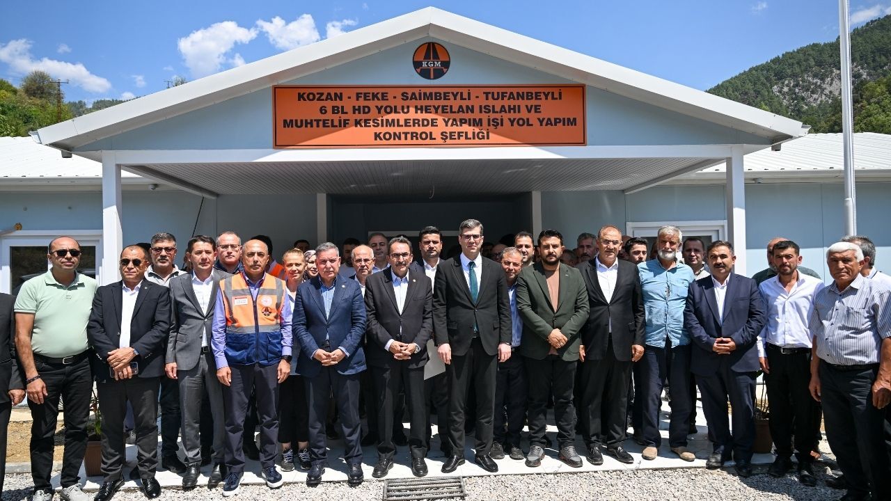 Feke Saimbeyli Yoluna 4,8 Milyarlık Yatırım 2 Tünelin Yapımı Sürüyor (1)
