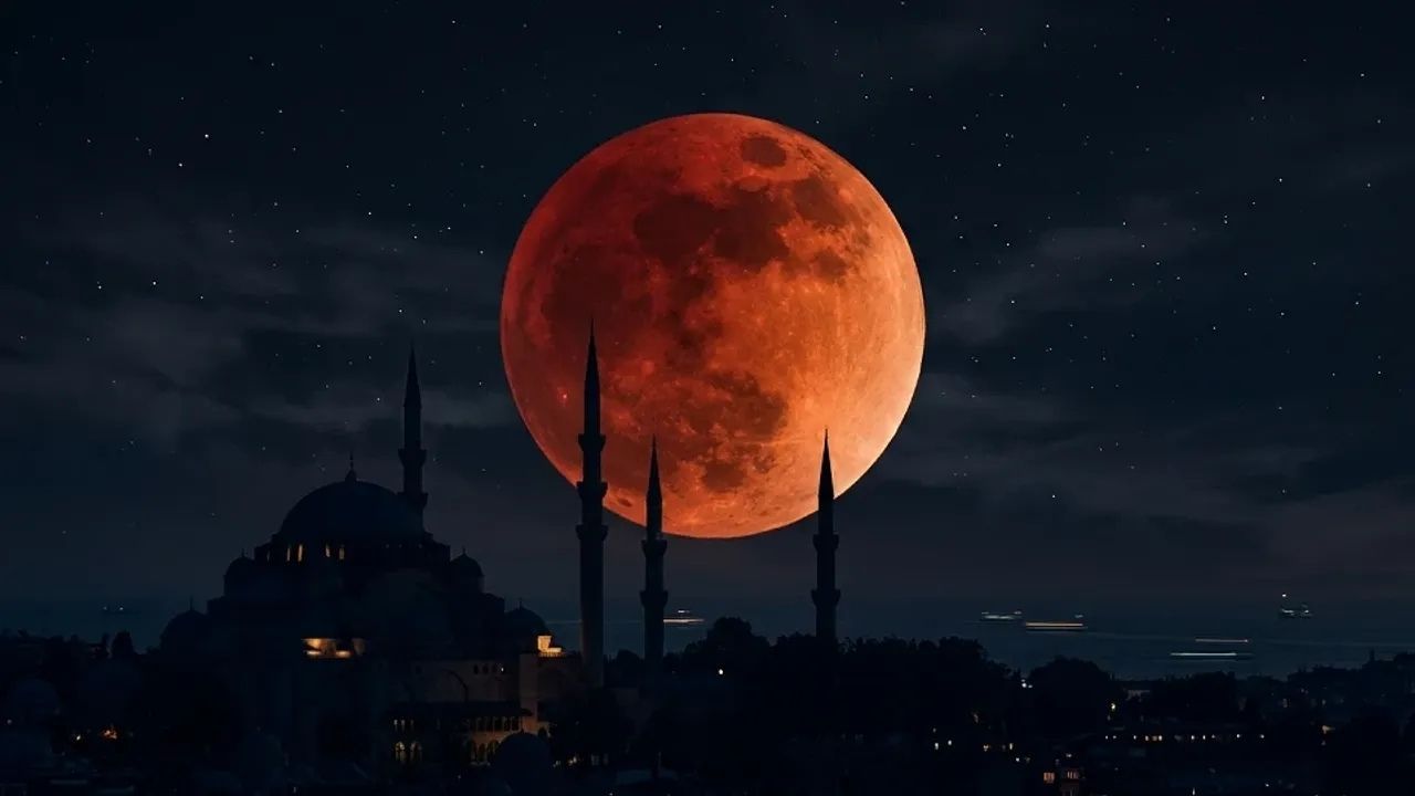 Gökyüzünde kızıl şölen: Ay tutulması için geri sayım
