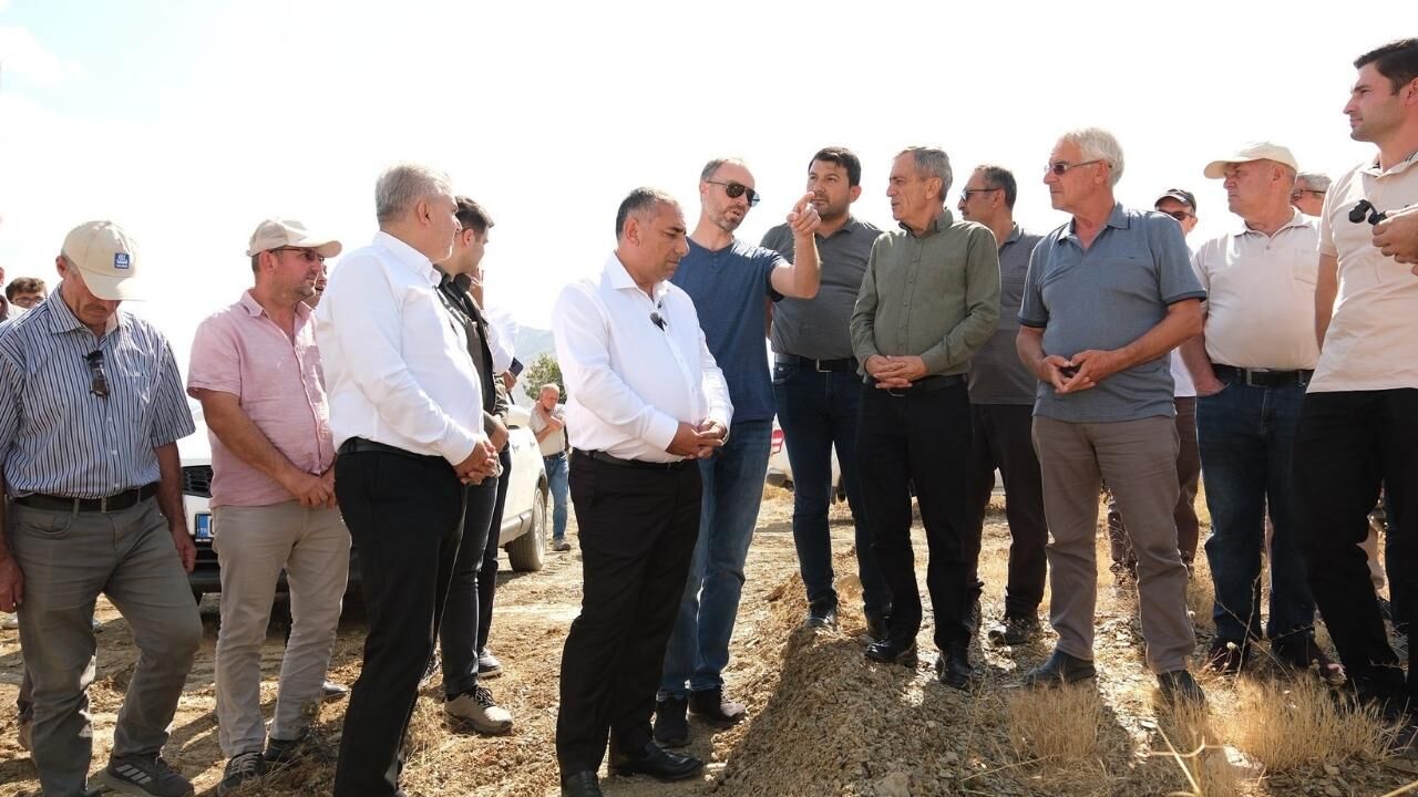 Güngör Geçer Sahaya Indi Tarımsal Destekler Yerinde Incelendi