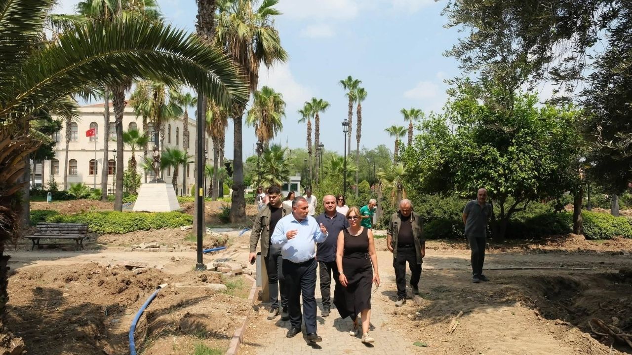 Güngör Geçer, Ulus Parkı’ndaki Çalışmaları Yerinde Inceledi (3)