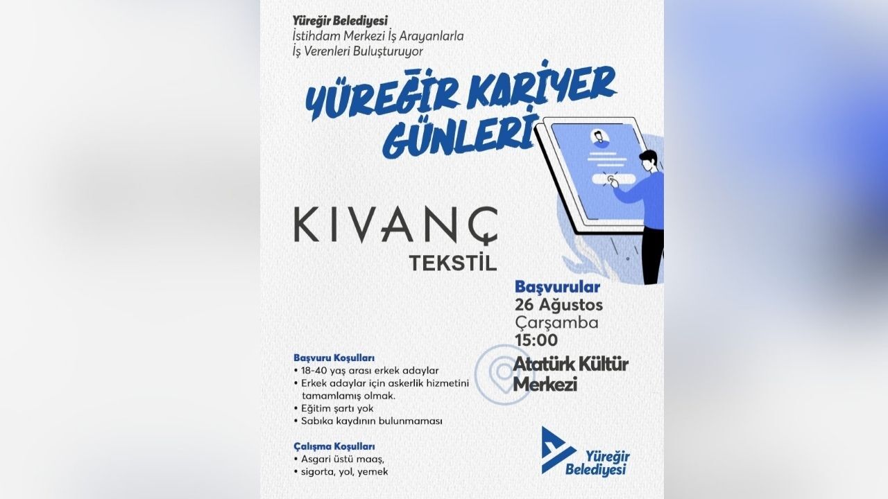 Kariyer Günlerinde Yeni Fırsat Kıvanç Tekstil Işçi Alacak