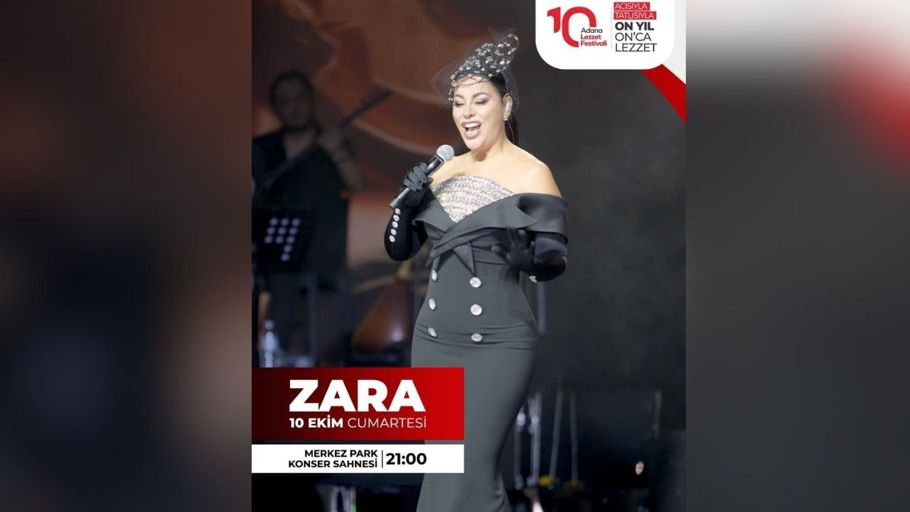 Lezzet Ve Müzik Buluşuyor Zara Adana’da Sahne Alacak (1)