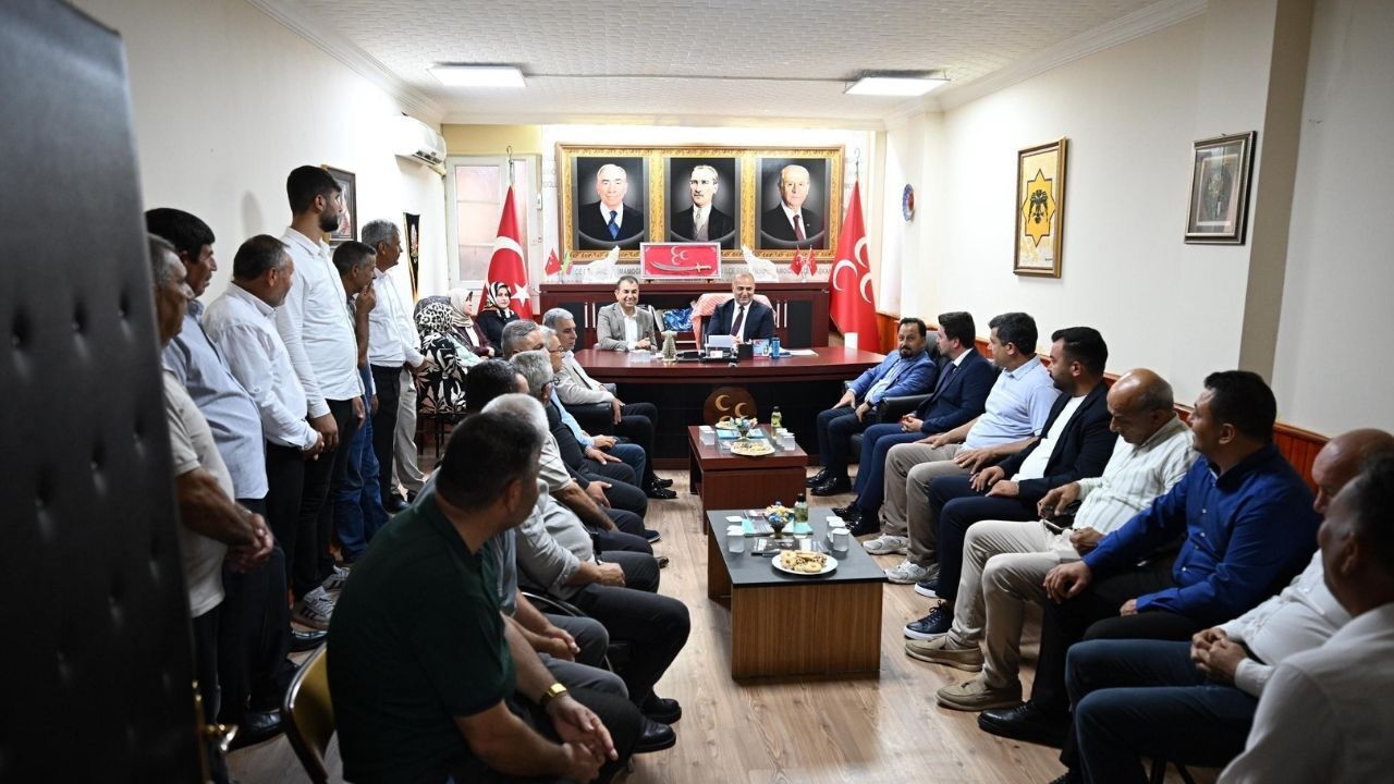 Mhp Adana İl Başkanlığı İmamoğlu'nda Esnaf Ve Vatandaşlarla Buluştu (1)