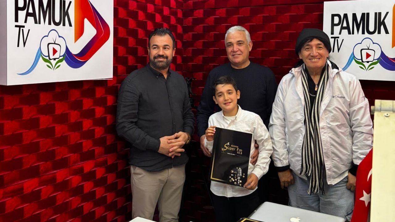 Pamuk Fm'den Ahmet Gerçek'e Anlamlı Ödül (4)