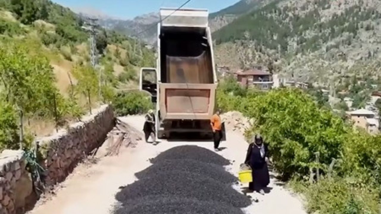 Saimbeyli'de Cezaevi Caddesi Yeni Asfaltına Kavuştu