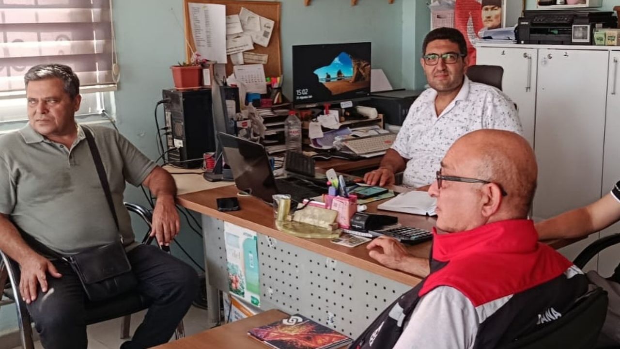 Sarıçam’da Ayçiçeği Hasadı Denetim Altında (1)