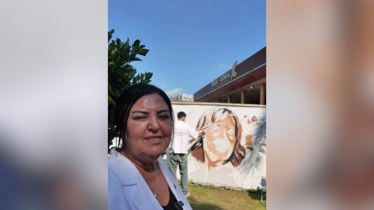 Seyhan Belediyesi'nden Oya Tekin'e Özgürlük Grafitisi (4)