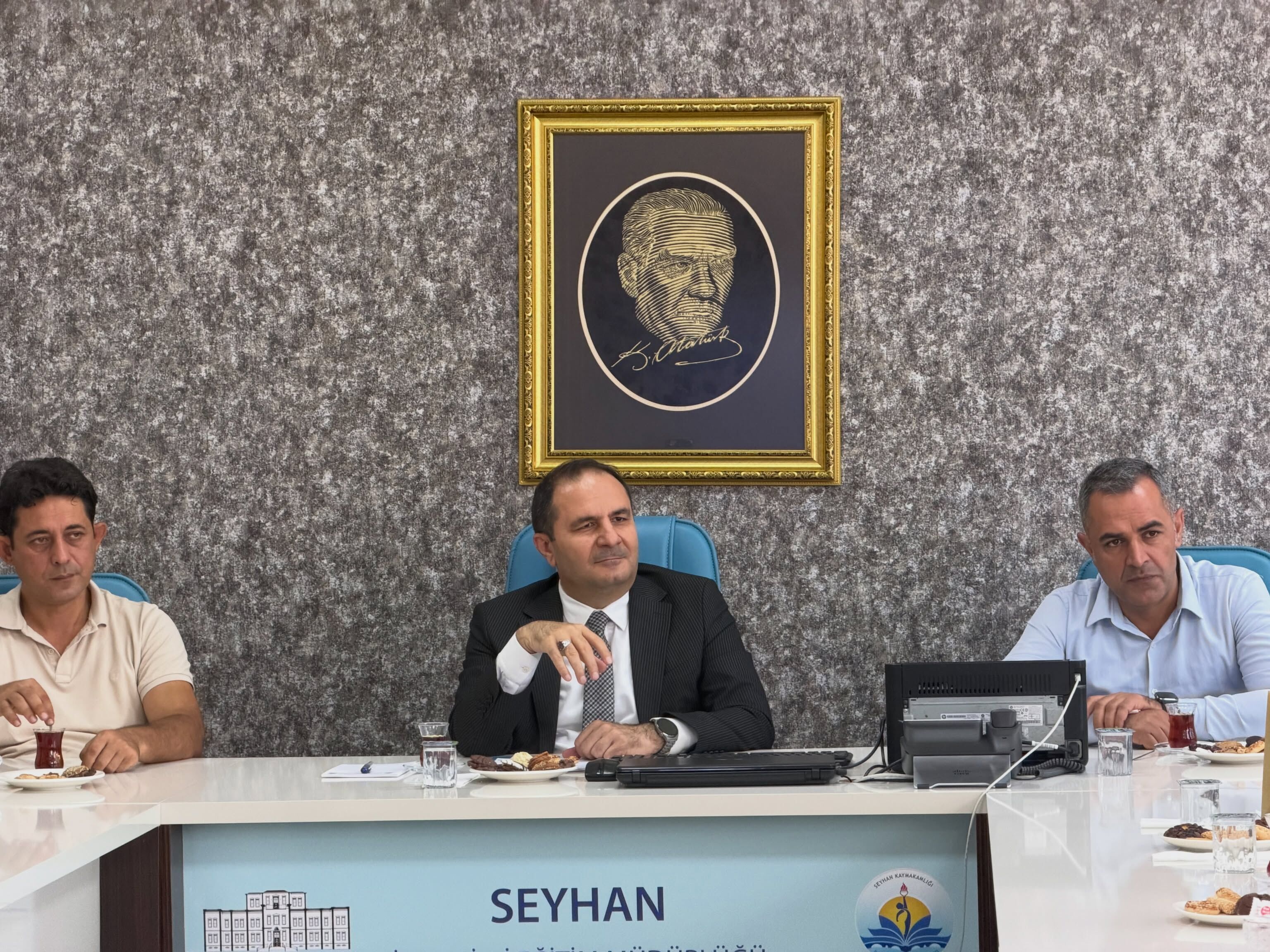 Seyhan İlçe Milli Eğitim Müdürü Murat Çelik'ten Yeni Müdürlerle Oryantasyon Buluşması (2)