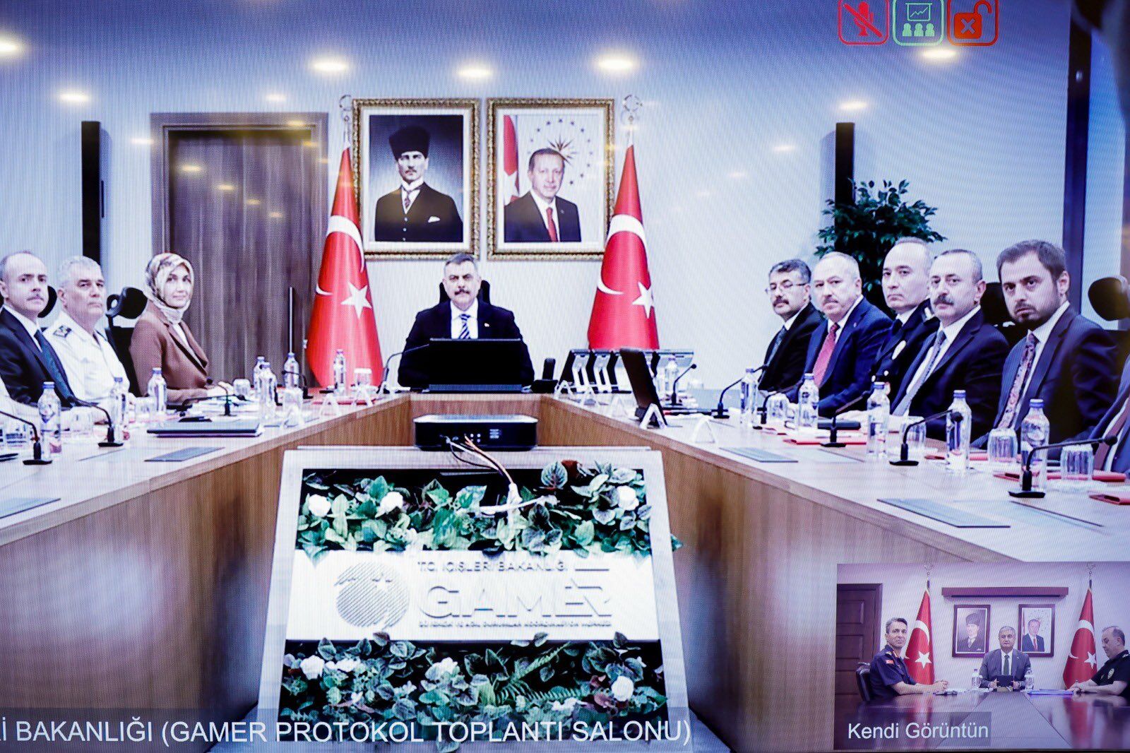 Vali Yavuz, Organize Suçlarla Mücadele Toplantısına Katıldı (2)