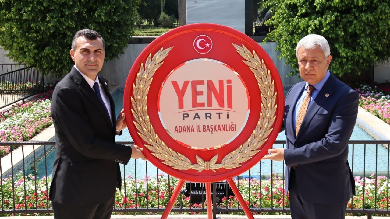 Yeni Parti Adana’dan 30 Ağustos’a Özel Çelenk Tören (4)