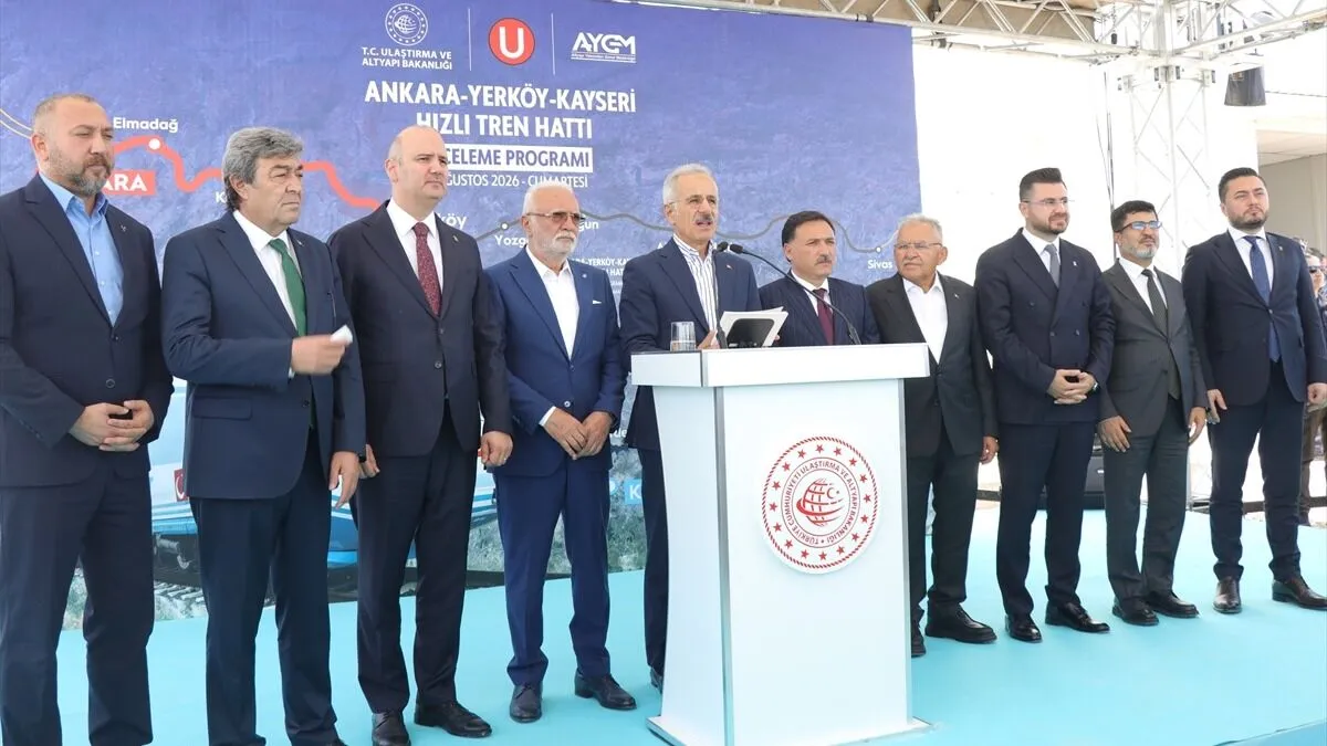 Yerköy Kayseri Yht Hattı
