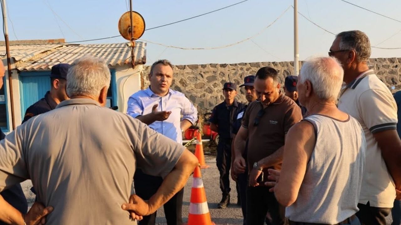Yumurtalık Kaymakamı Papaker Liman Sahasını Inceledi