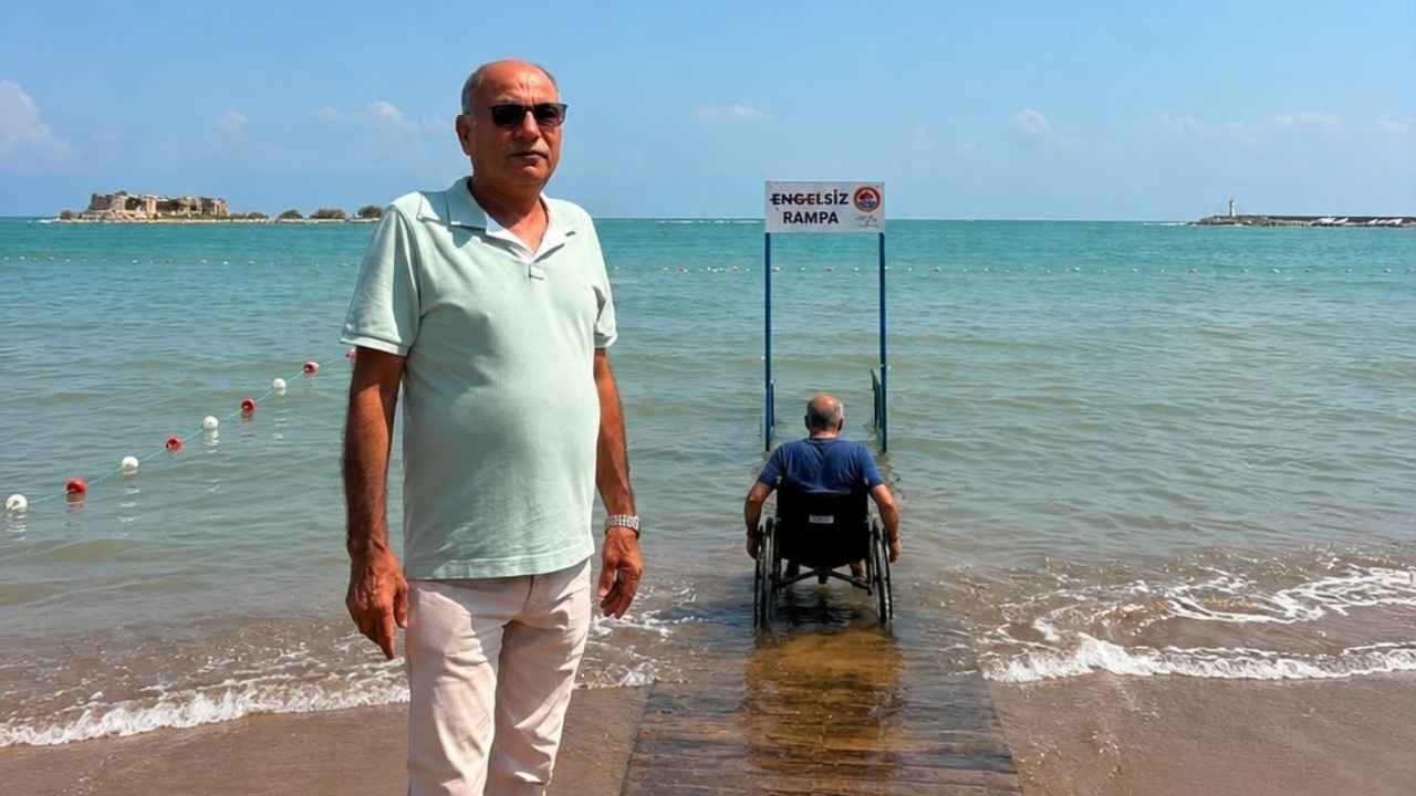 Yumurtalık’ta Mavi Bayrak Yeniden Dalgalanıyor Sahillerde Engelsiz Dönem (3)