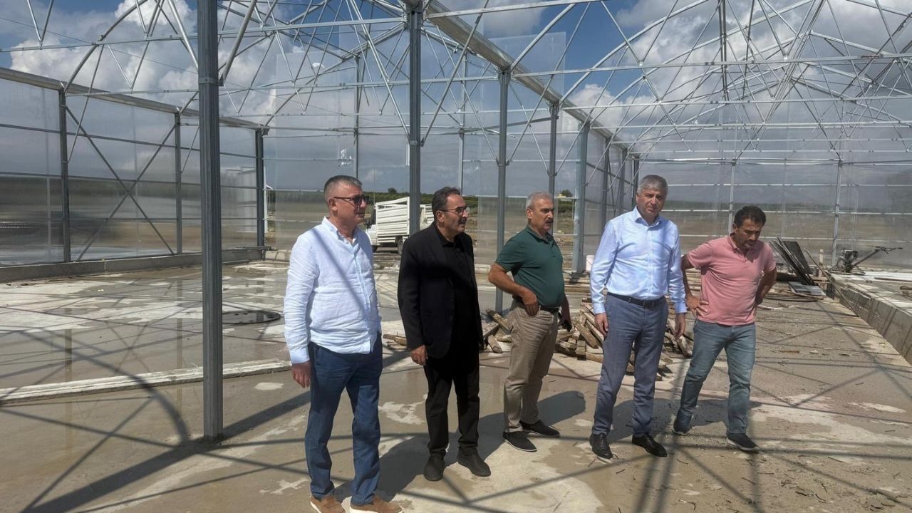 Abdullah Doğru'dan Karataş Organize Tarım Bölgesi'ne Ziyaret