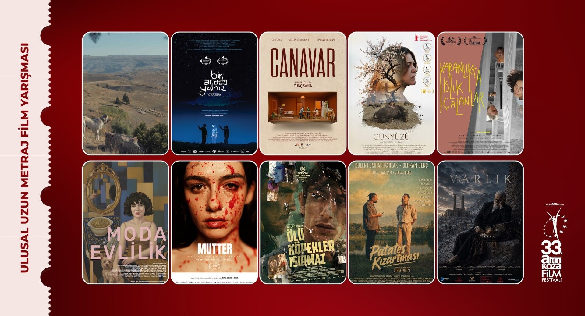 Adana Altın Koza'nın Ulusal Uzun Metraj Film Yarışması Finalistleri Belli Oldu01