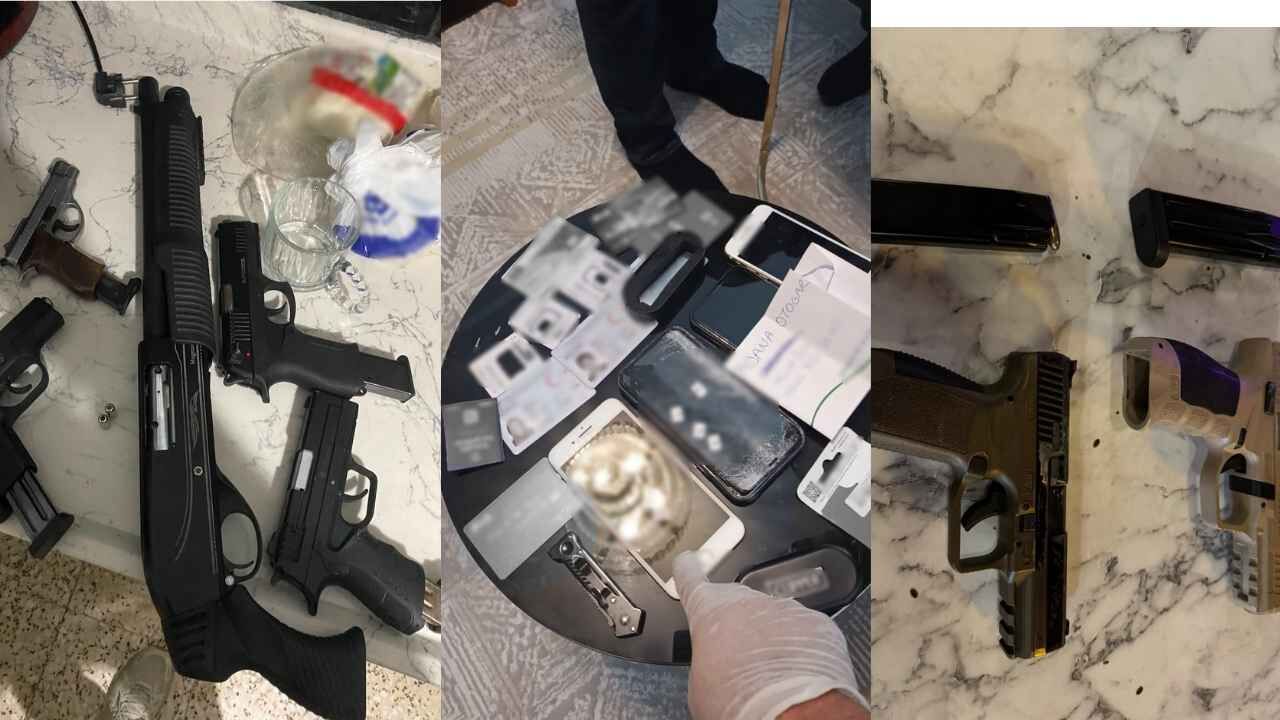 Adana Merkezli 11 Ilde Şimşekler Suç Örgütü Operasyonu 64 Gözaltı