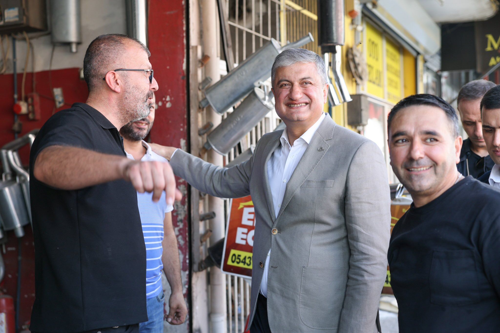 Adana Valisi Mustafa Yavuz, Seyhan’da Esnafın Taleplerini Dinledi (1)