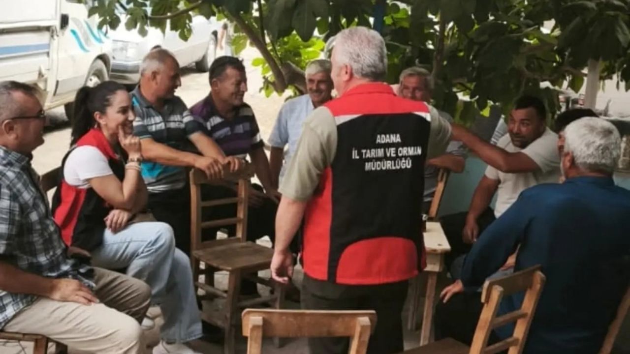 Adana’da 10 ilçede üreticilere 2027 ÇKS bilgilendirmesi