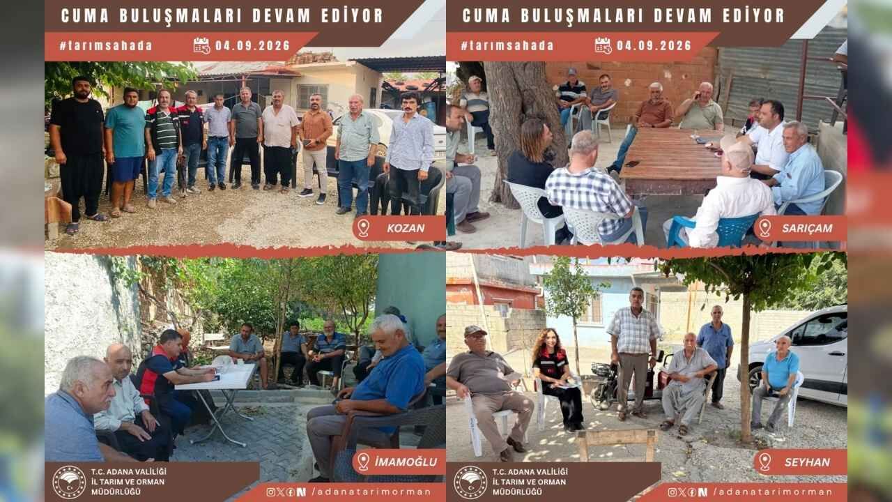 Adana’da 8 Ilçede Çiftçilerle Buluştular 2027 Çks Için Önemli Hatırlatma
