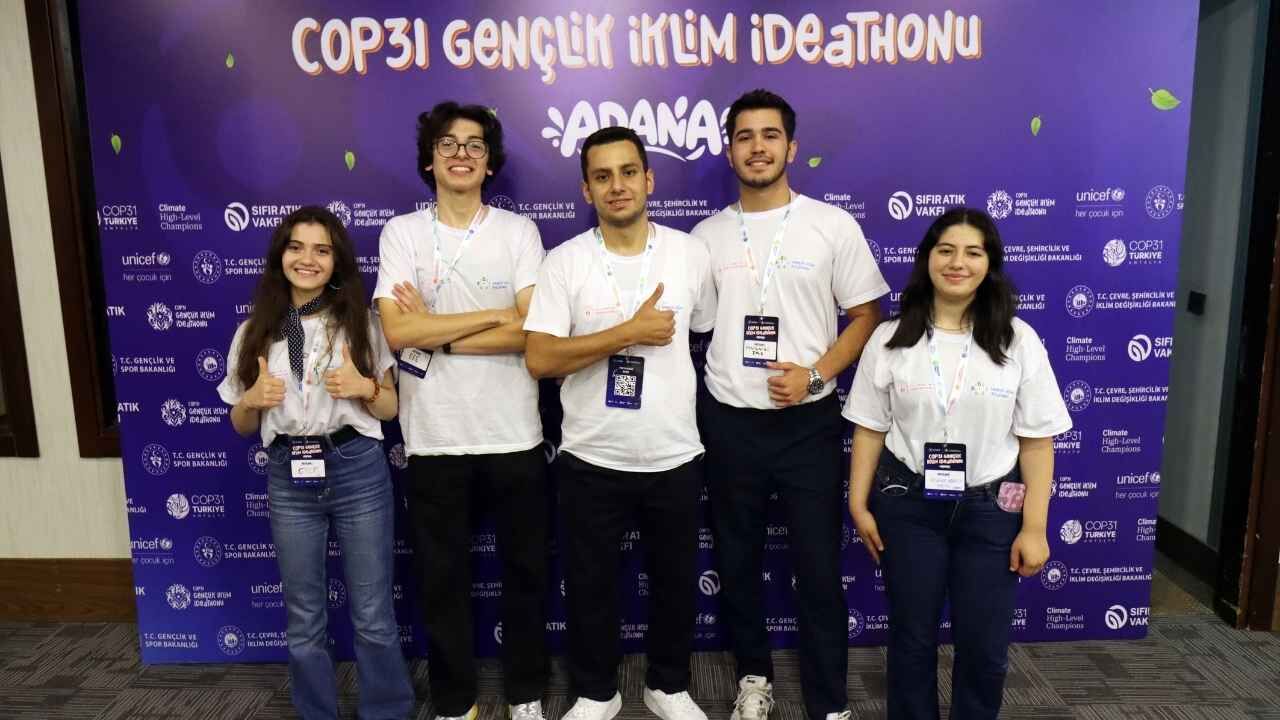 Adana’da Gençlerin Iklim Projeleri Yarıştı İki Takım Cop31 Yolcusu (2)