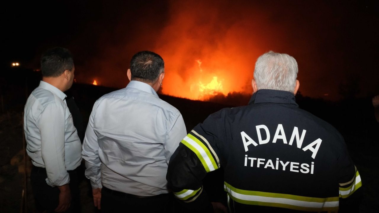 Adana’da Orman Yangınlarına Karşı Teyakkuz Sürüyor (1)