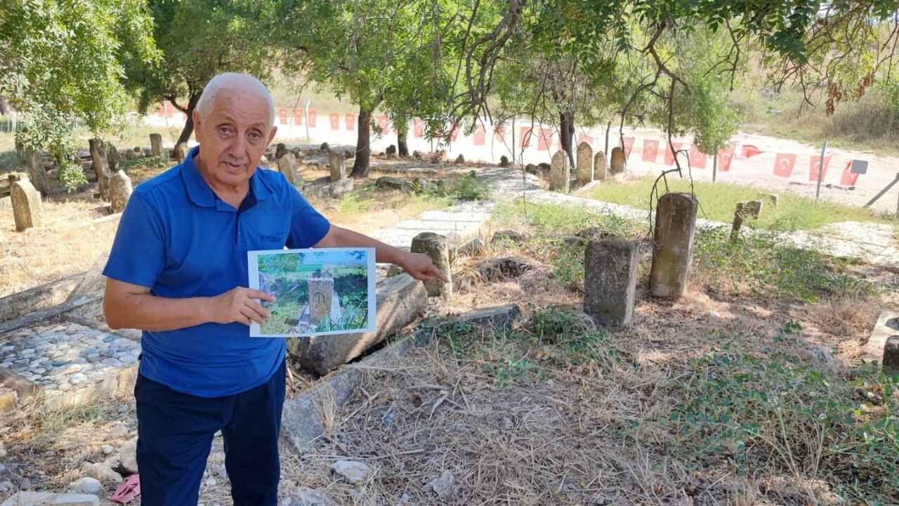 Adana’da Tarihi Mezar Taşı Kayboldu Üzerinde Üçok Işareti Vardı