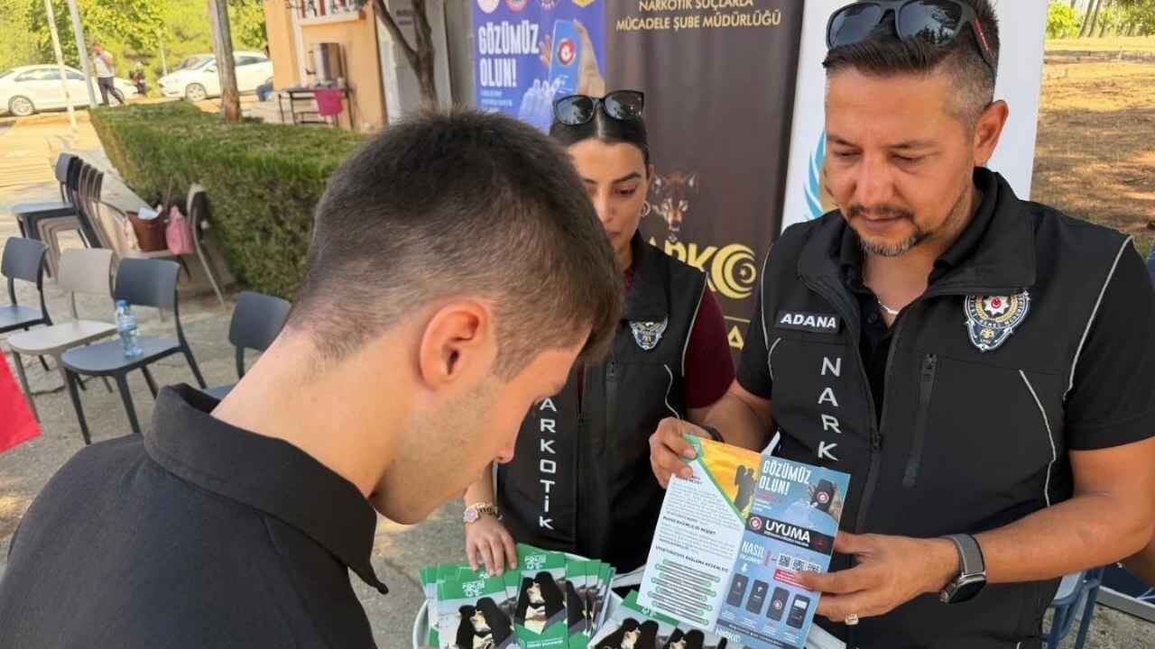 Adana’da uyuşturucuyla mücadelede yeni adım: Narkotik ekipleri sahada