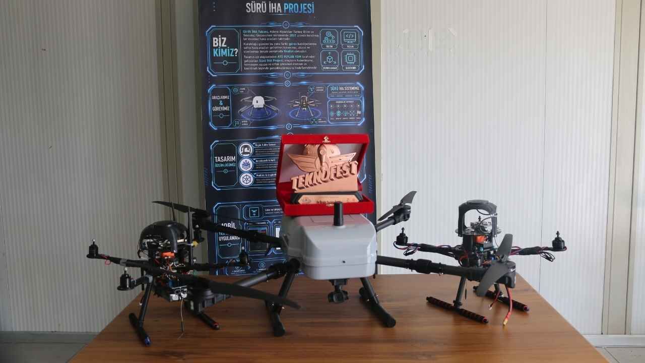 Adana’dan Teknofest’e Iki Ödüllü Proje Sürü İha Ve Su Altı Roket (2)