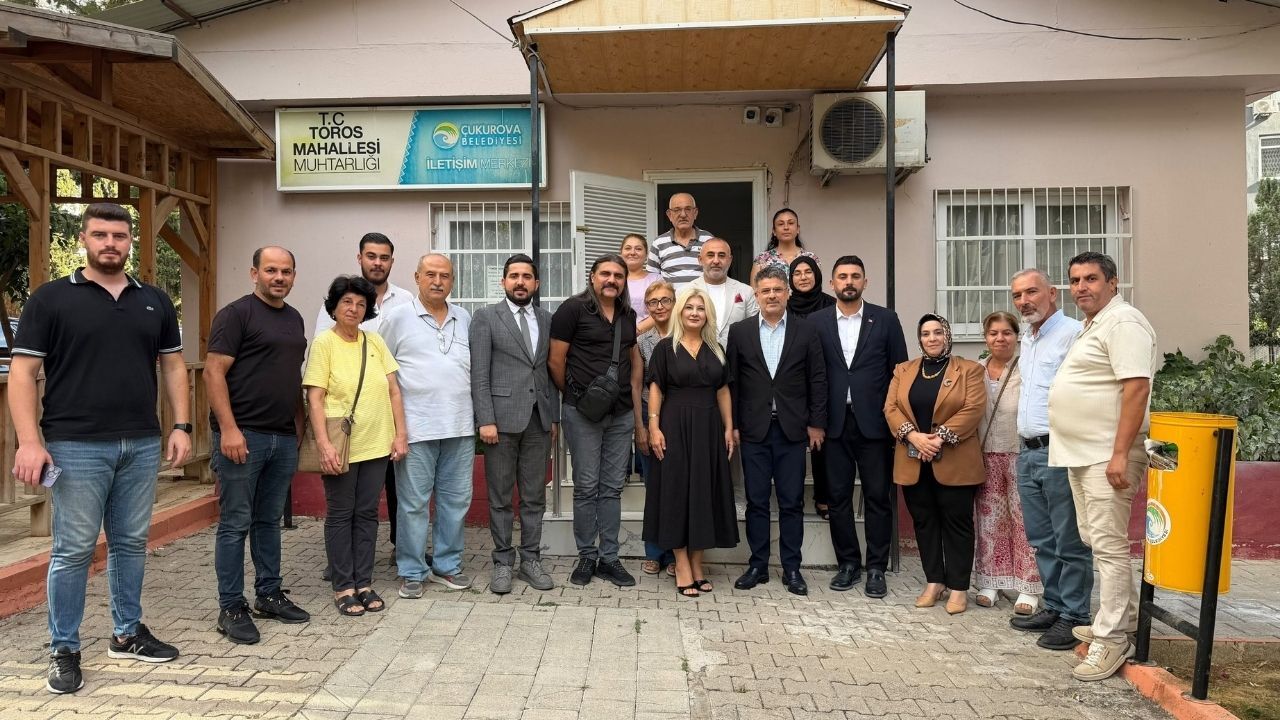 Ak Parti Heyetinden Muhtar Sibel Polat’a Ziyaret (1)