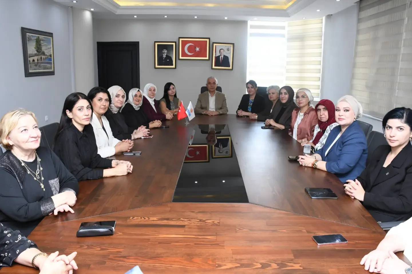Ak Parti İl Kadın Kolları'ndan Adana Esob'a Ahilik Haftası Ziyareti (1)